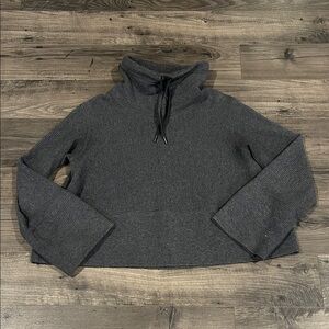 Lululemon Women's Gray Cowl-neck Sweater